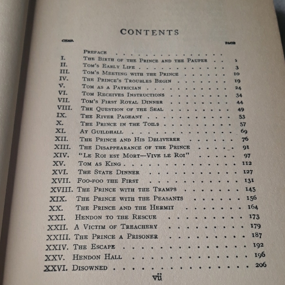 Rare 1909 hardcopy of The Prince And The Pauper Written By Mark Twain in 1909 - Picture 11 of 16